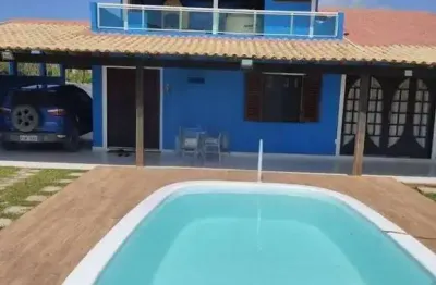 Casa mobiliada à poucos passos da praia - praia seca-araruama