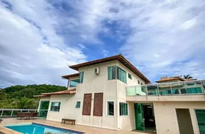 Luxuosa casa de condomínio com 6 suítes a venda na praia brava - búzios