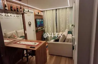 Apartamento com 2 dormitórios à venda, 37 m² por r$ 315.000,00 - vila das bandeiras - guarulhos/sp