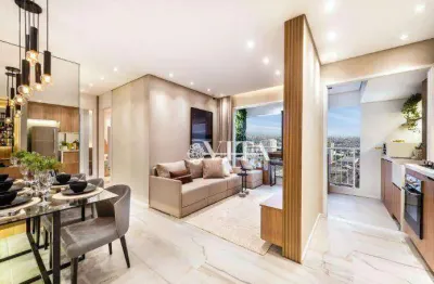 Apartamento com 2 dormitórios à venda, 47 m² por r$ 394.000,00 - vila das bandeiras - guarulhos/sp