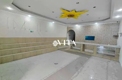 Salão para alugar, 160 m² por r$ 5.500/mês - cocaia - guarulhos/sp