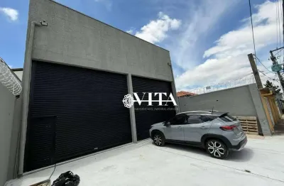 Galpão para alugar, 234 m² por r$ 8.500,00/mês - vila leda - guarulhos/sp