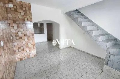 Sobrado com 3 dormitórios para alugar, 90 m² por r$ 2.650/mês - jardim santa cecília - guarulhos/sp