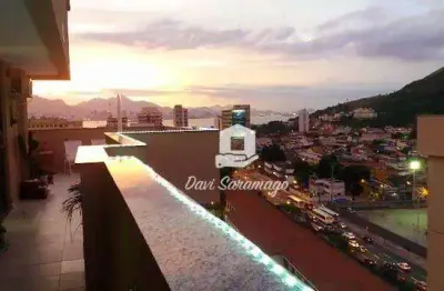 Cobertura com 2 quartos à venda na Rua Professor Heitor Carrilho, Centro, Niterói