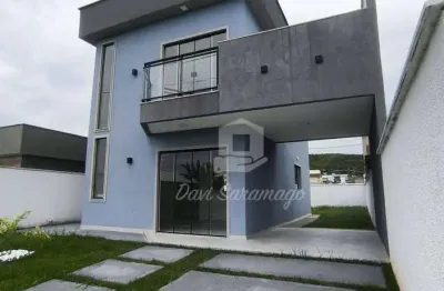 Casa em condomínio fechado com 3 quartos à venda na Estrada Henfil, Caxito, Maricá