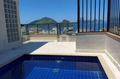 Apartamento com 4 dormitórios à venda, 341 m² - icaraí - niterói/rj