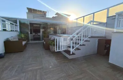 Cobertura com 3 dormitórios à venda, 155 m² por r$ 930.000,00 - maria paula - são gonçalo/rj