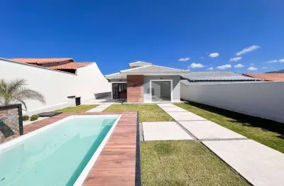 Casa com 3 dormitórios à venda, 132 m² por r$ 950.000,00 - jardim atlântico central (itaipuaçu) - maricá/rj