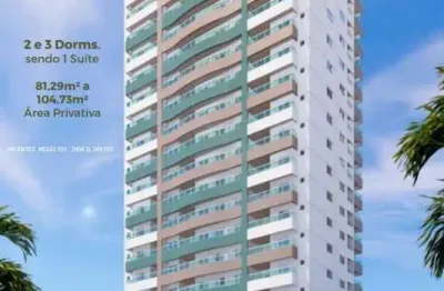 Apartamento para venda em praia grande, aviação, 2 dormitórios, 1 suíte, 2 banheiros, 1 vaga