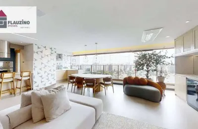 Apartamento com 3 dormitórios à venda, 142 m² por r$ 3.300.000 - brooklin - são paulo/sp