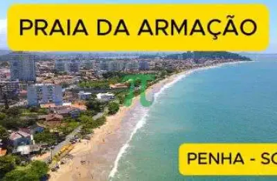 Investimento imperdível  penha/sc - imóvel a 400m do mar e 450m do beto carreiro