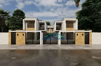 Casa com 3 dormitórios à venda por r$ 450.000 - jardim bela vista - rio das ostras/rj