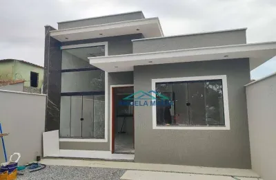 Casa com 2 dormitórios à venda, 65 m² por r$ 300.000,00 - mar y lago - rio das ostras/rj
