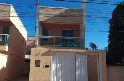 Casa com 2 dormitórios à venda, 85 m² por r$ 350.000,00 - jardim bela vista - rio das ostras/rj