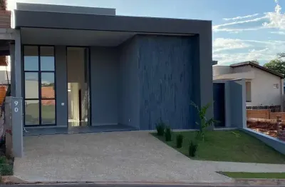 Casa em condomínio fechado com 3 quartos à venda em bonfim paulista, ribeirão preto  por r$ 990.000