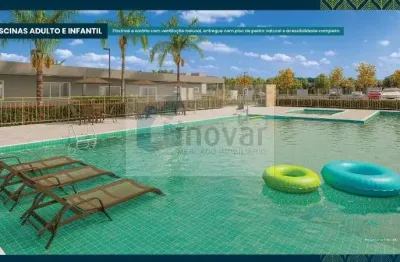 Apartamento com 2 quartos à venda no parque dos lagos, ribeirão preto  por r$ 236.000