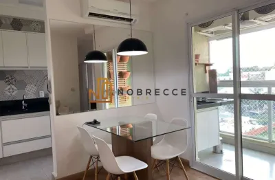 Apartamento mobiliado para locação, edifício belvedere - indaiatuba/sp