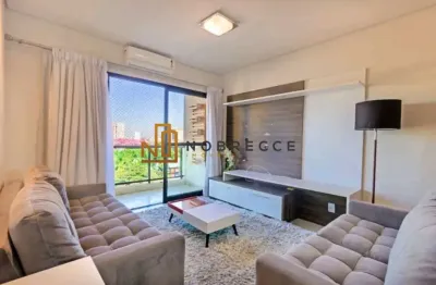 Lindo apartamento mobiliado para locação, residencial saint germain - indaiatuba/sp.