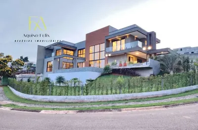 Casa em condomínio para venda em atibaia, condomínio residencial shamballa iii, 5 dormitórios, 5 suítes, 6 banheiros, 4 vagas