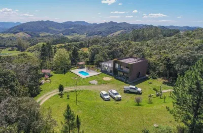 Sítio c/casa moderna e piscina,entre angelina e rancho queimado