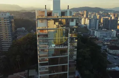 Apartamento alto padrão - edifício otto sky - bairro américa joinville sc