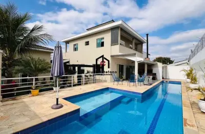Casa em condomínio fechado com 4 quartos à venda na avenida arnaldo felipe sbruzzi, jardim oasis, taubaté por r$ 1.470.000