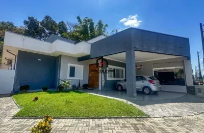 Casa em condomínio fechado com 3 quartos à venda na morada do visconde, tremembé  por r$ 890.000