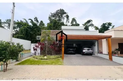 Casa em condomínio fechado com 4 quartos à venda no dos Guedes, Tremembé  por R$ 1.490.000