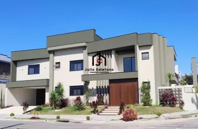 Casa em condomínio fechado com 4 quartos à venda na rodovia joão amaral gurgel, residencial colinas, caçapava por r$ 1.990.000