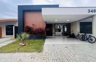 Casa em condomínio fechado com 3 quartos à venda na morada do visconde, tremembé  por r$ 1.080.000