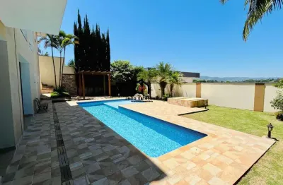 Casa em condomínio fechado com 4 quartos à venda na rua das azaléias, residencial santa helena, caçapava por r$ 2.200.000