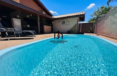 Casa em condomínio fechado com 4 quartos à venda na Rua Voluntário Benedito Sérgio, Parque São Cristóvão, Taubaté por R$ 1.500.000