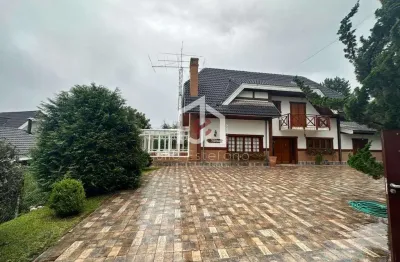 Casa em condomínio fechado com 4 quartos à venda na vila médica, campos do jordão  por r$ 3.000.000