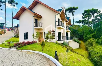 Casa em condomínio fechado com 4 quartos à venda no alto da boa vista, campos do jordão  por r$ 2.980.000