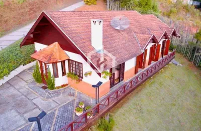 Casa em condomínio fechado com 3 quartos à venda no descansopolis, campos do jordão  por r$ 1.350.000
