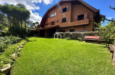 Casa em condomínio fechado com 5 quartos à venda no jardim véu da noiva, campos do jordão  por r$ 5.500.000