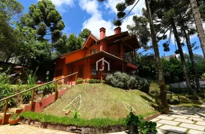 Casa com 5 quartos à venda no jardim miraflores, campos do jordão  por r$ 3.700.000