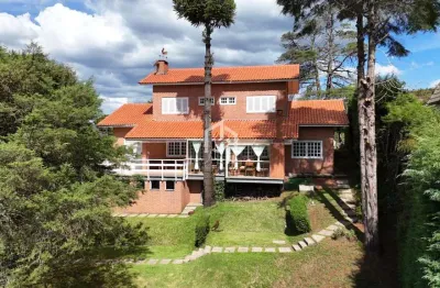 Casa em condomínio fechado com 5 quartos à venda no jardim véu da noiva, campos do jordão  por r$ 3.000.000