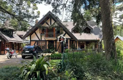 Casa em condomínio fechado com 6 quartos à venda no jardim véu da noiva, campos do jordão  por r$ 3.600.000
