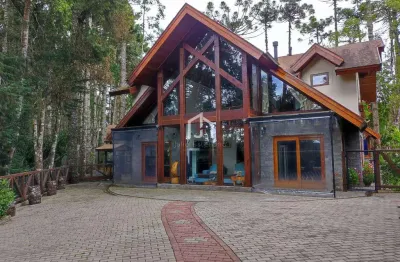 Casa em condomínio fechado com 4 quartos à venda no colinas capivari, campos do jordão  por r$ 3.300.000