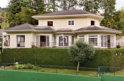Casa em condomínio fechado com 6 quartos à venda no capivari, campos do jordão  por r$ 7.200.000