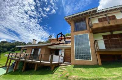 Casa em condomínio fechado com 4 quartos para alugar no rio preto, santo antônio do pinhal  por r$ 7.500