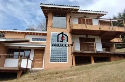 Casa em condomínio fechado com 4 quartos para alugar no rio preto, santo antônio do pinhal  por r$ 7.500