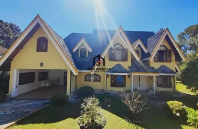 Casa em condomínio fechado com 4 quartos à venda no jardim véu da noiva, campos do jordão  por r$ 3.800.000