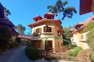Casa em condomínio fechado com 5 quartos à venda na vila inglesa, campos do jordão  por r$ 1.300.000