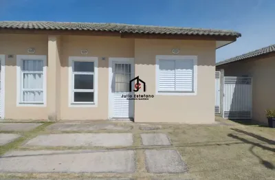 Casa em condomínio fechado com 2 quartos à venda na rodovia vereador abel fabricio dias, conjunto habitacional terra dos ipês ii (fase i), pindamonhangaba por r$ 225.000