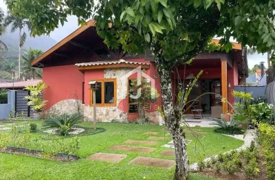 Casa em condomínio fechado com 6 quartos à venda na praia do lazaro, ubatuba  por r$ 2.500.000