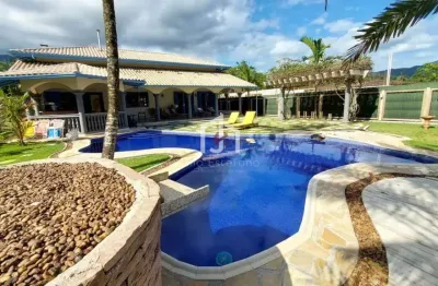 Casa em condomínio fechado com 7 quartos à venda no praia dura, ubatuba  por r$ 12.000.000