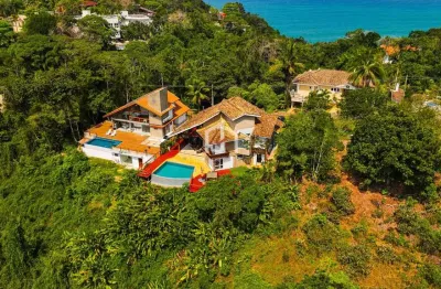 Casa em condomínio fechado com 4 quartos à venda em toninhas, ubatuba  por r$ 6.000.000