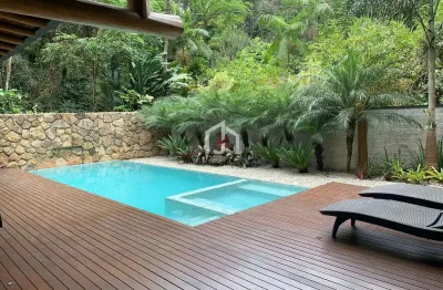 Casa em condomínio fechado com 5 quartos à venda na praia do félix (praia do lúcio), ubatuba  por r$ 5.700.000